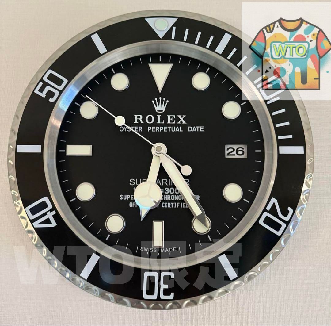 ROLEX 壁掛け時計 サブマリーナ-WTO輸入1 - メルカリ