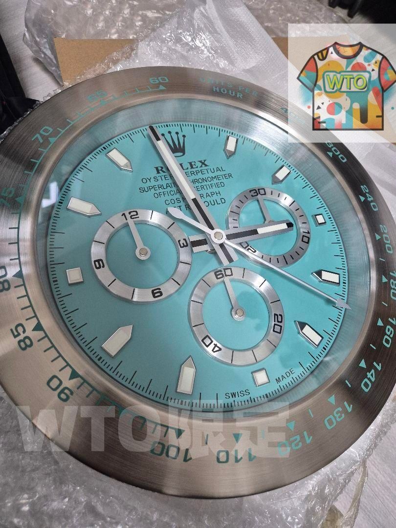 新品 ロレックス デイトナ ティファニーブルー 掛け時計-WTO輸入