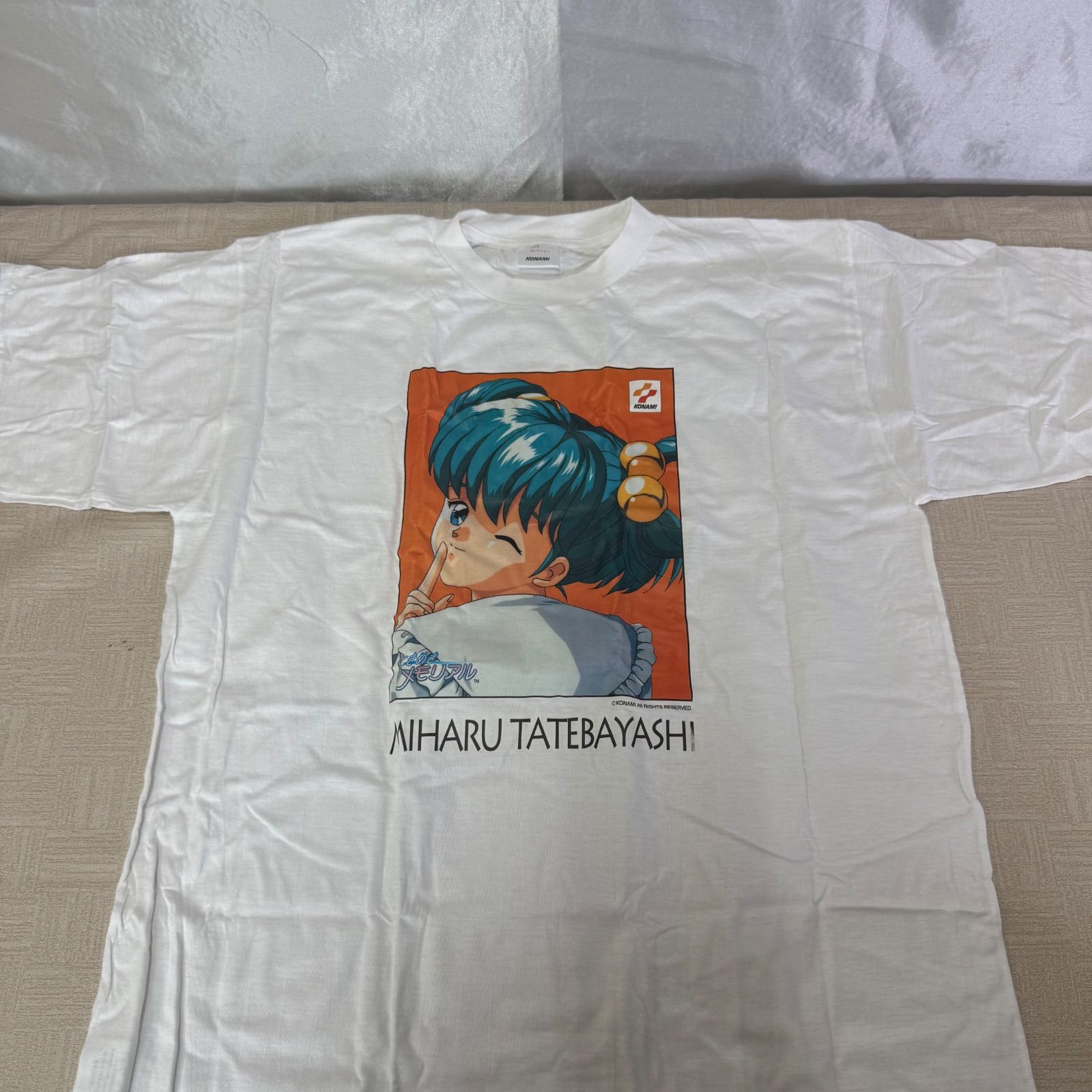 未着用品】KONAMI ときめきメモリアル ときめきコレクションTシャツ