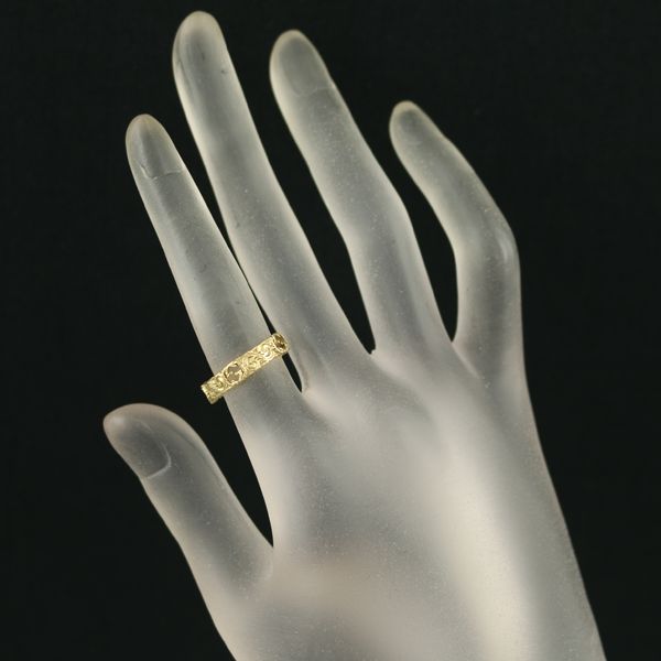 グッチ リング インターロッキングG 9号 K18YG #181004 - メルカリ 