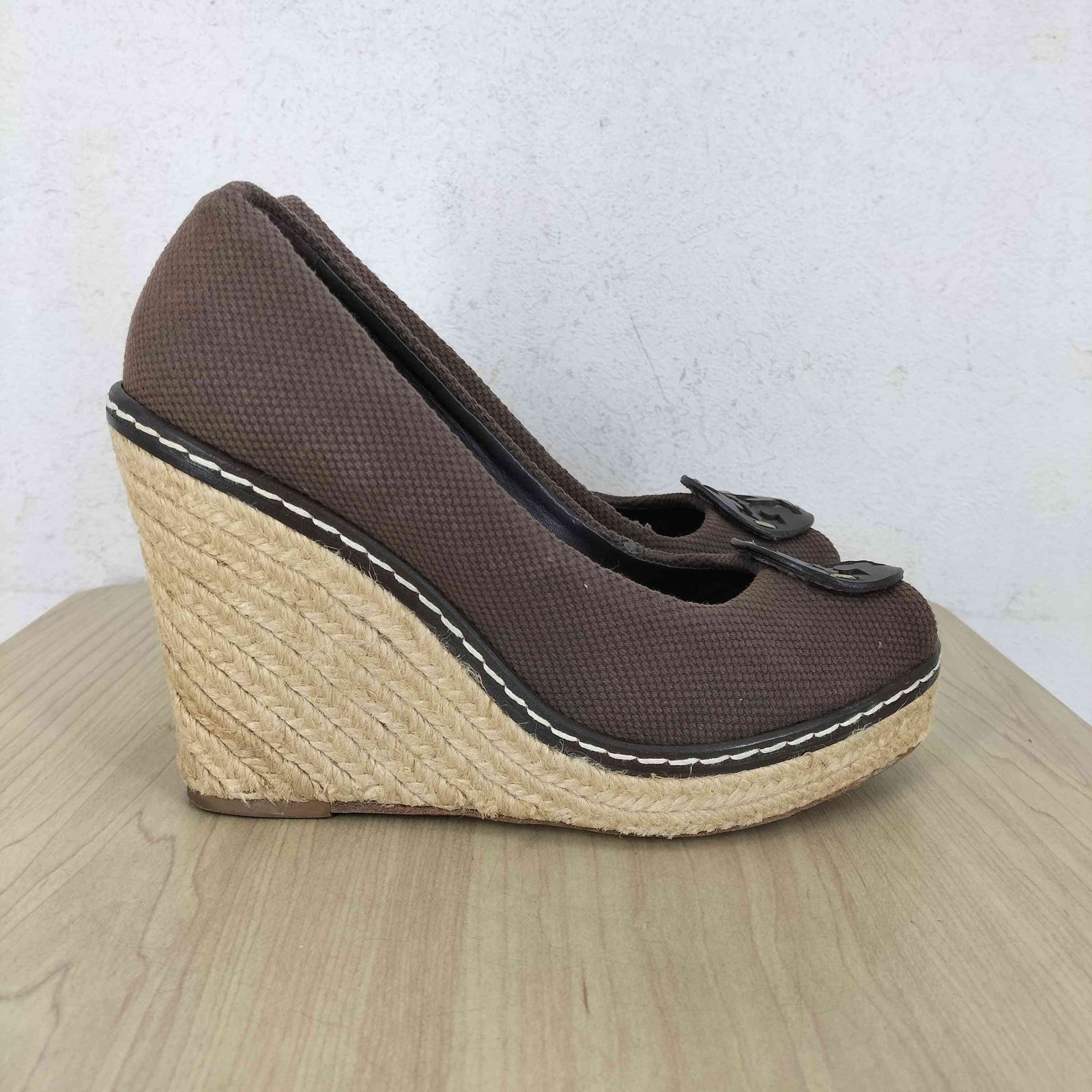 トリーバーチ TORY BURCH ウェッジソールパンプス レディース 7M