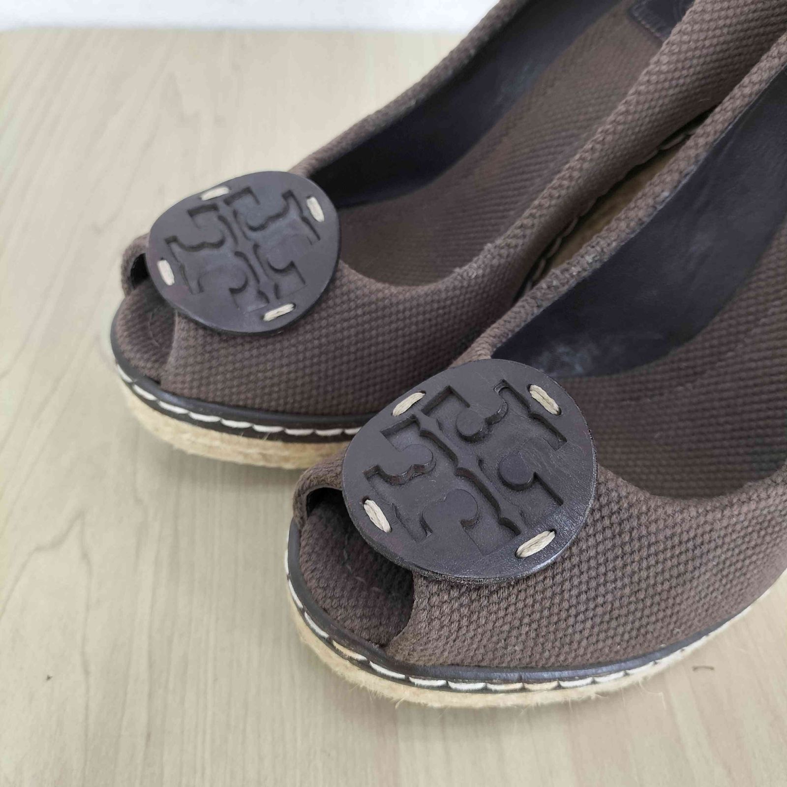 トリーバーチ TORY BURCH ウェッジソールパンプス レディース 7M