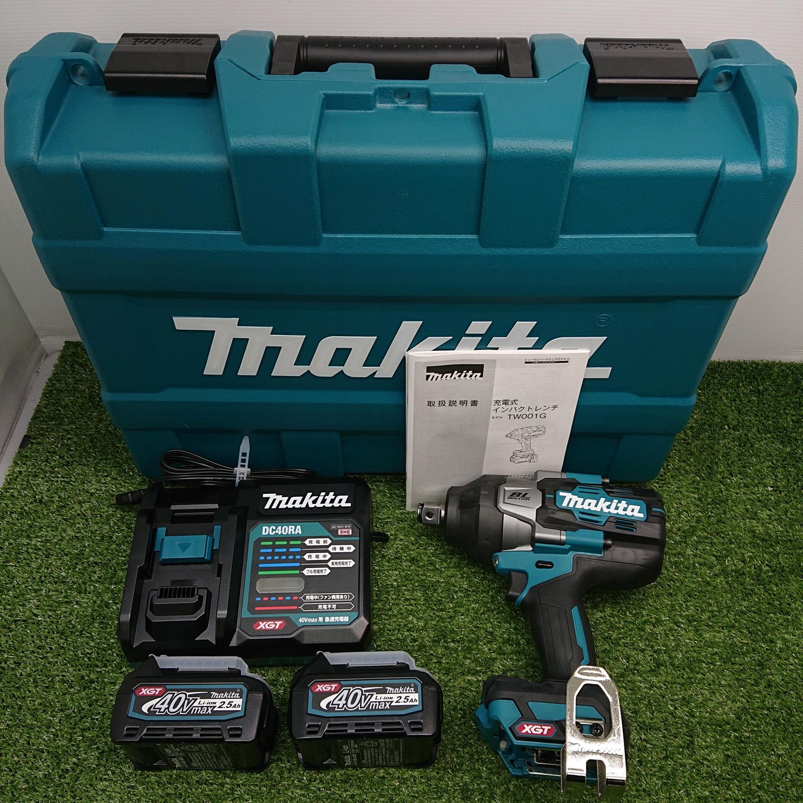 未使用品】マキタ TW001GRDX 充電式インパクトレンチ 40V フルセット 