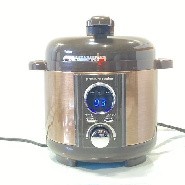 LIVCETRA リブセトラ 電気圧力鍋 LPC-T12 T [管理No.：S11016_D2_100