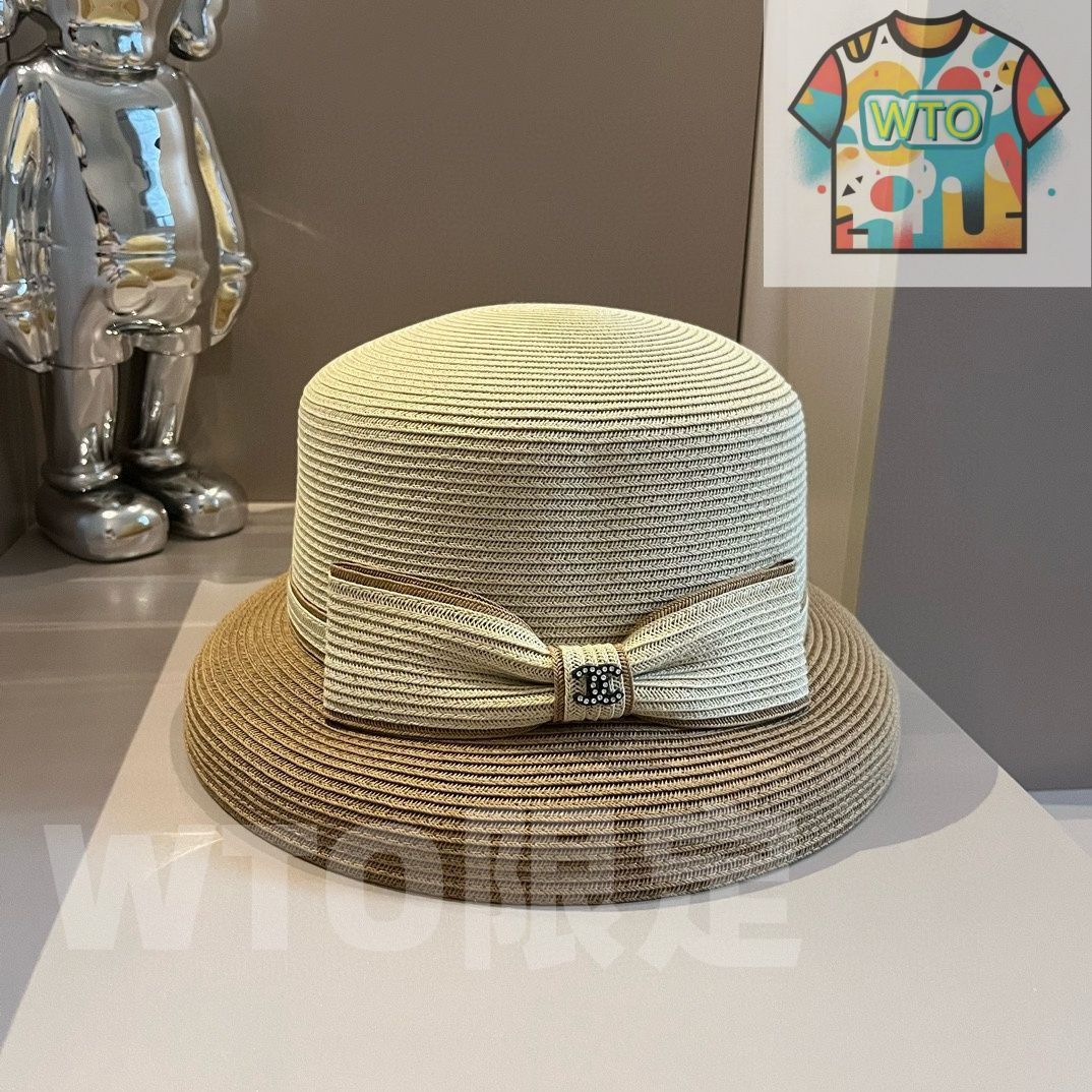 Chanel シャネルのランタンスタイルのストローハット ハイエンド