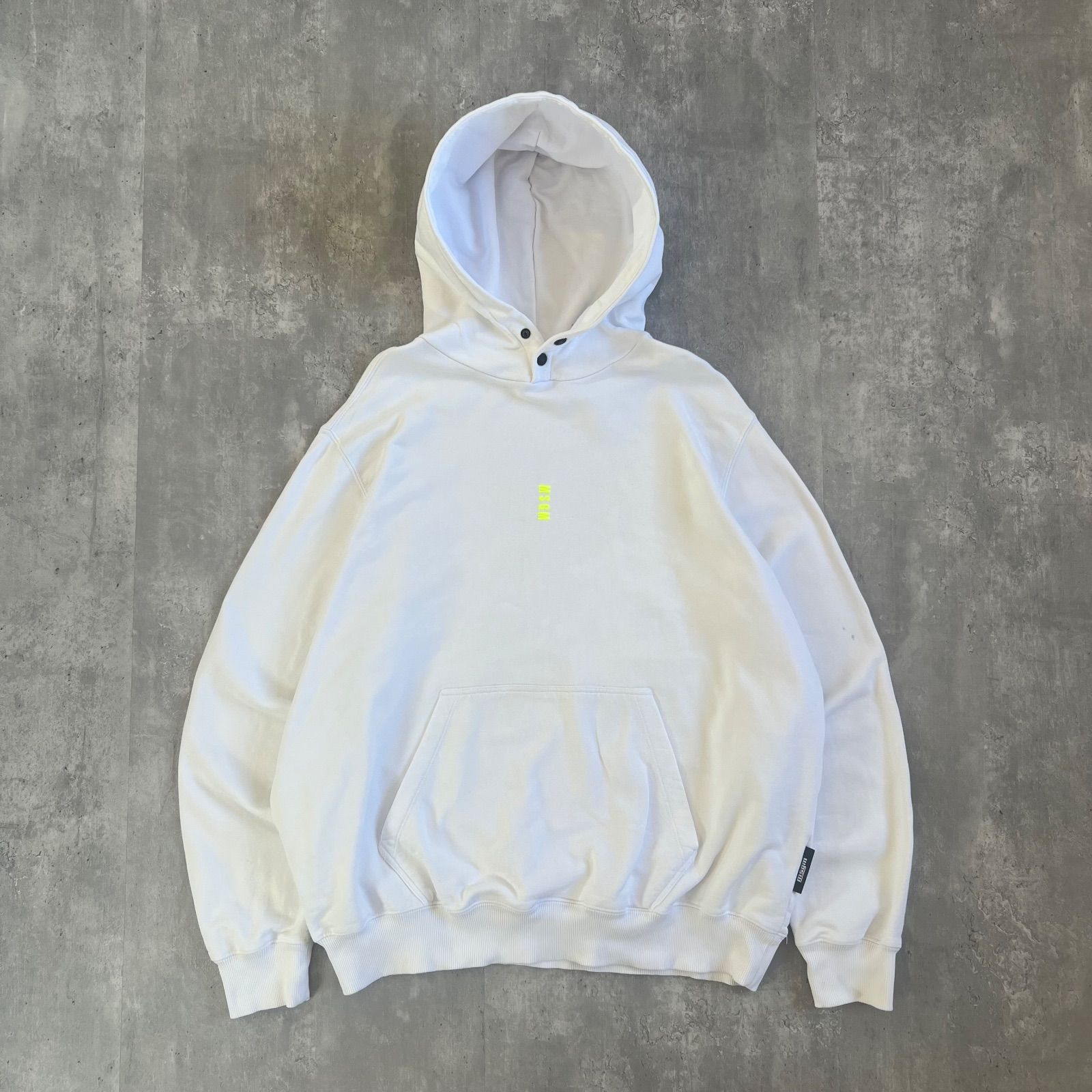 MSGM / エムエスジーエム ボタン仕様 プルオーバーパーカー / フーディ