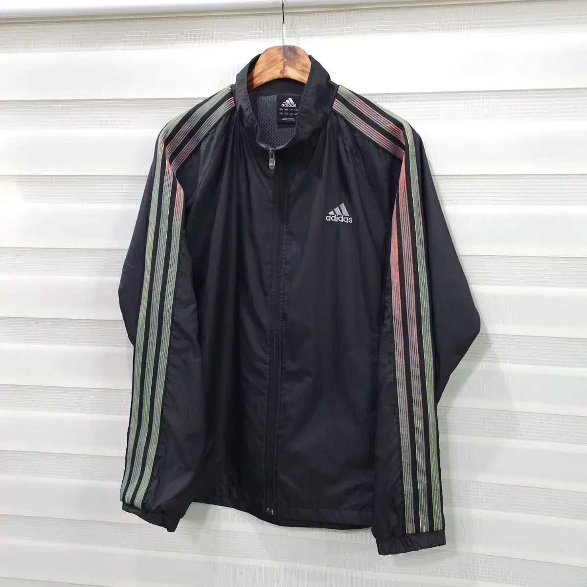 ヴィンテージ adidas ジップアップ ジャージ - L