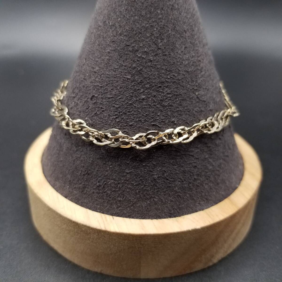 イタリア ヴィンテージ インフィニティ ツイストチェーン 925 シルバー