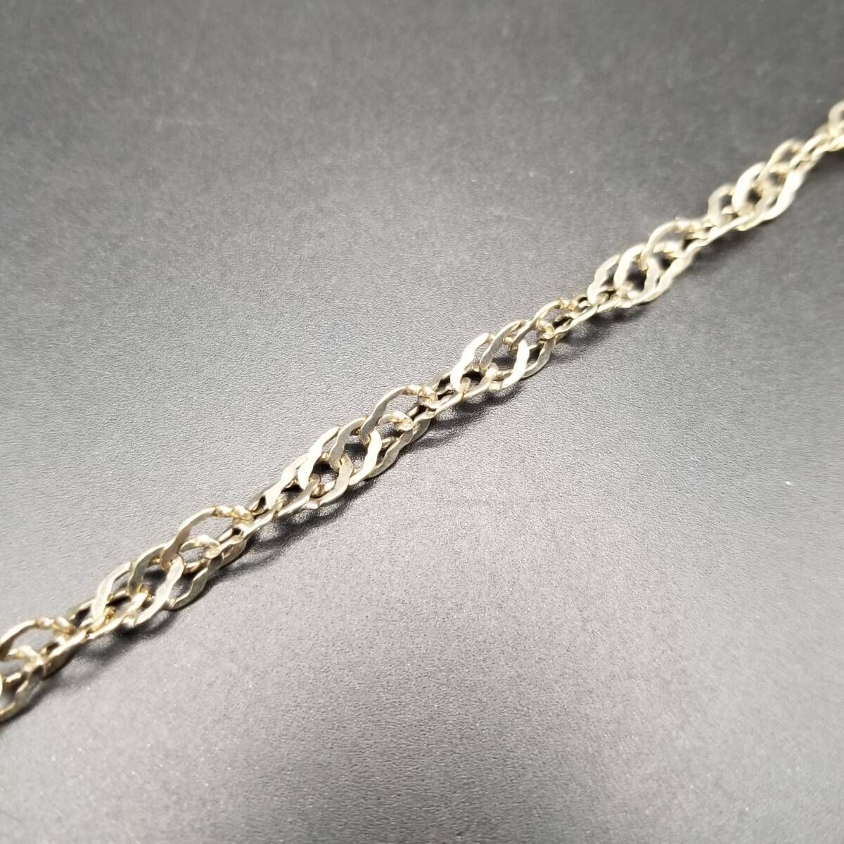 イタリア ヴィンテージ インフィニティ ツイストチェーン 925 シルバー