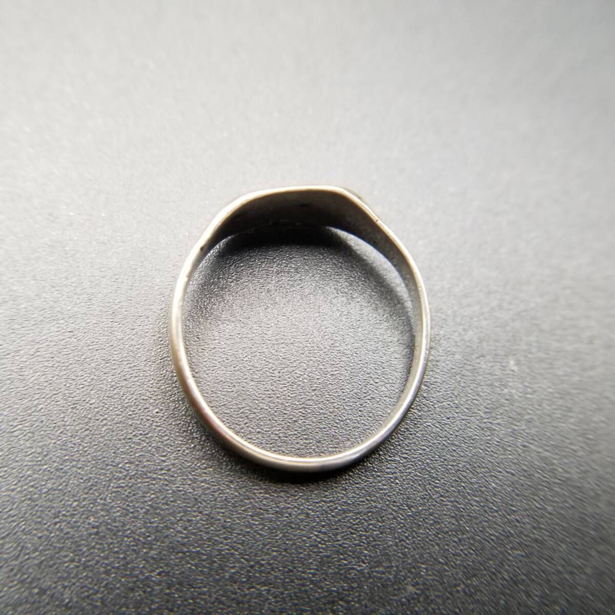 英国 ヴィンテージ フローラル エッチング アールデコ スクエア