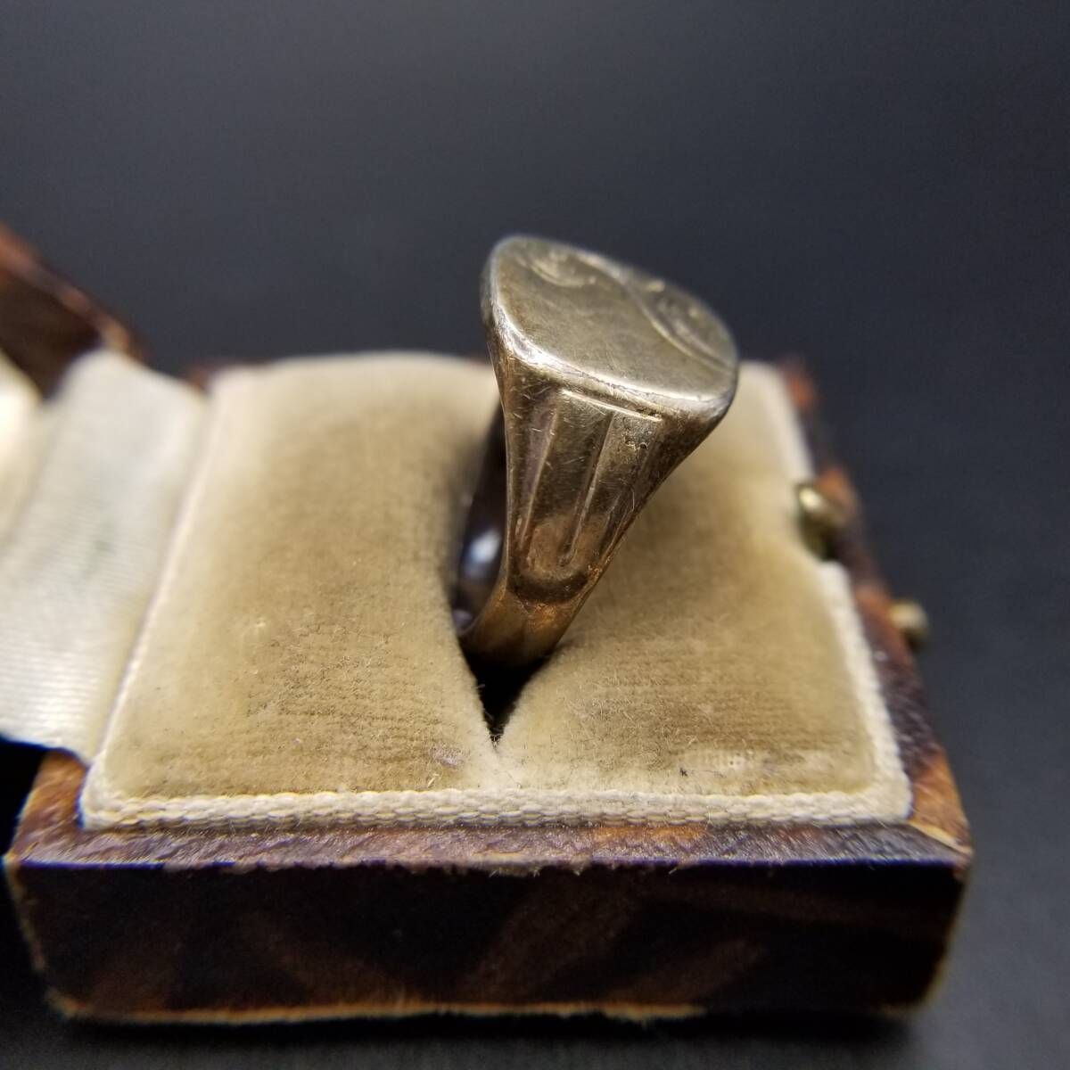 JHW社製 英国 ヴィンテージ フローラル エッチング スクエア