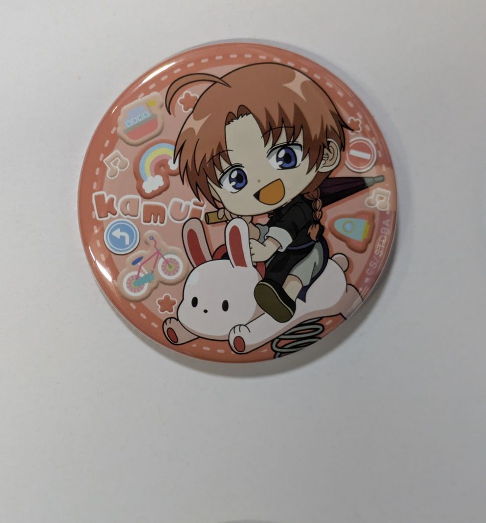 神威 銀魂 トレーディング缶バッジ のりもの編 神威 グッズ 缶バッジ