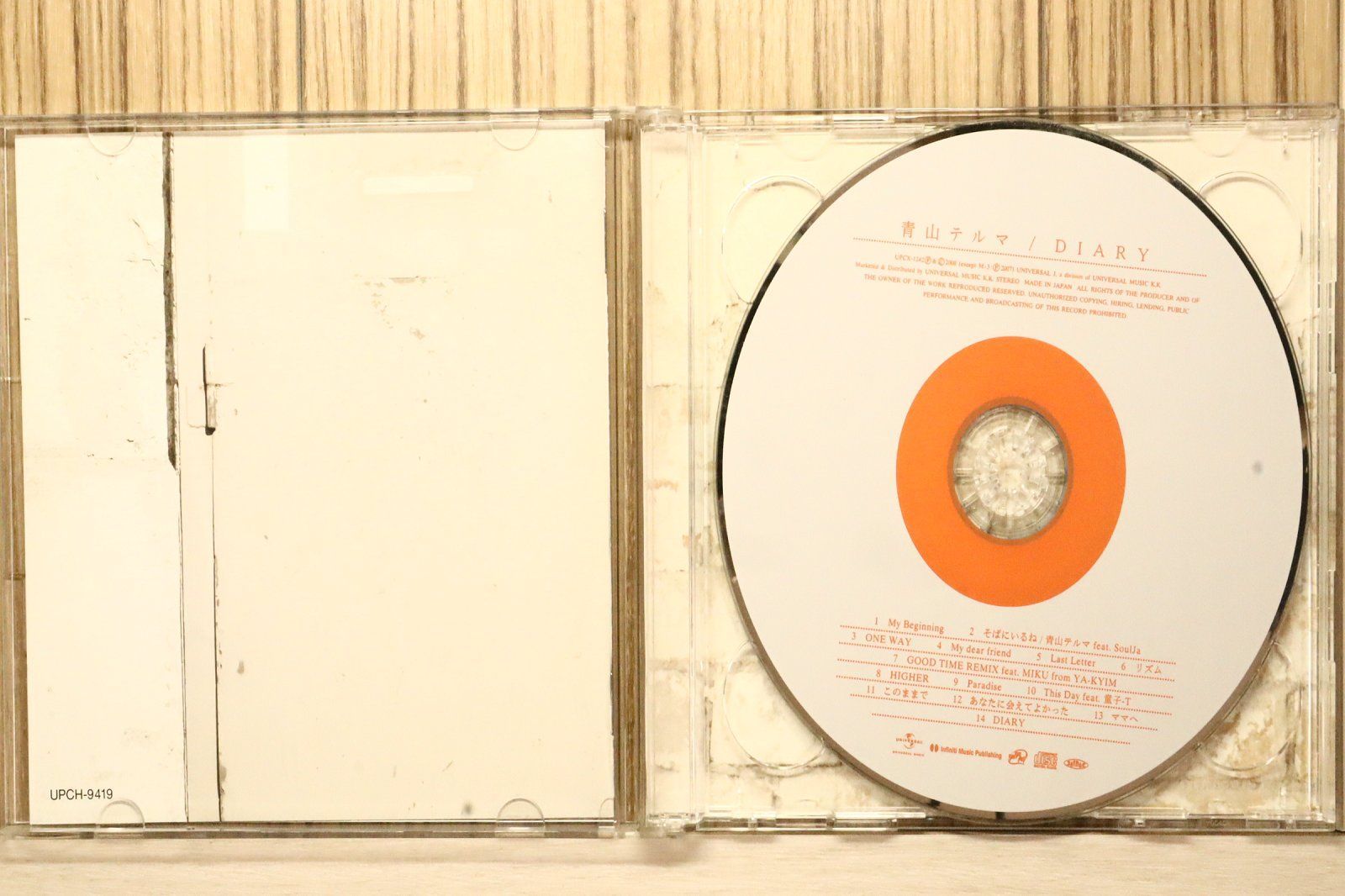 国内盤CD☆青山テルマ/Thelma Aoyama□ DIARY(初回限定盤)(DVD付