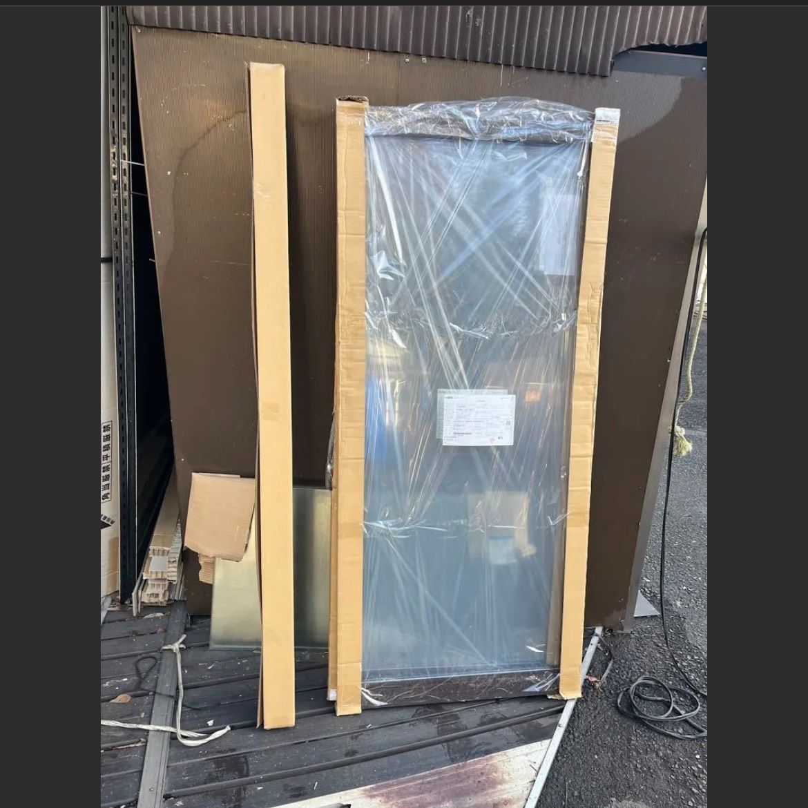 訳あり 未使用保管品) LIXIL インプラス 内窓 引違い2枚建テラス Low-E 