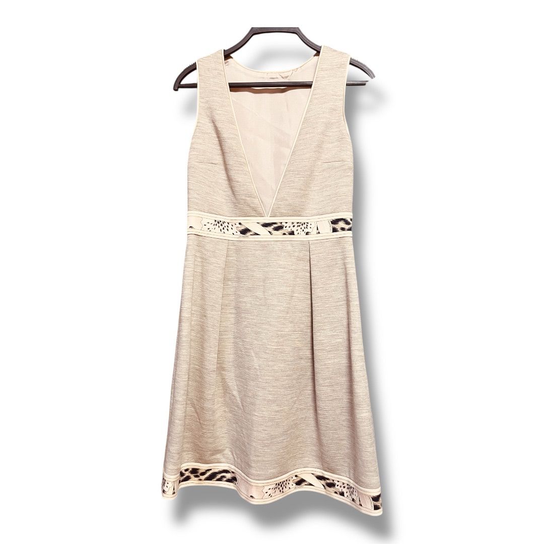 LEONARD レオナール ノースリーブワンピース ウール ジャンパー