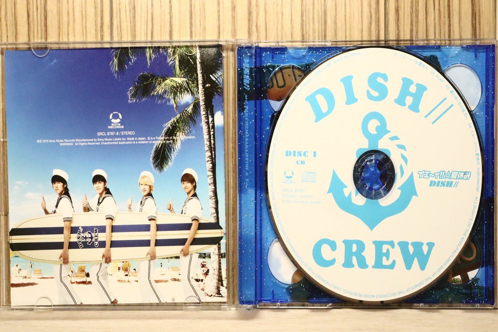 邦楽 DISH//CD 国内盤CD☆ディッシュ///DISH//□ イエ～ィ!!☆夏休み(初回生産限定盤A