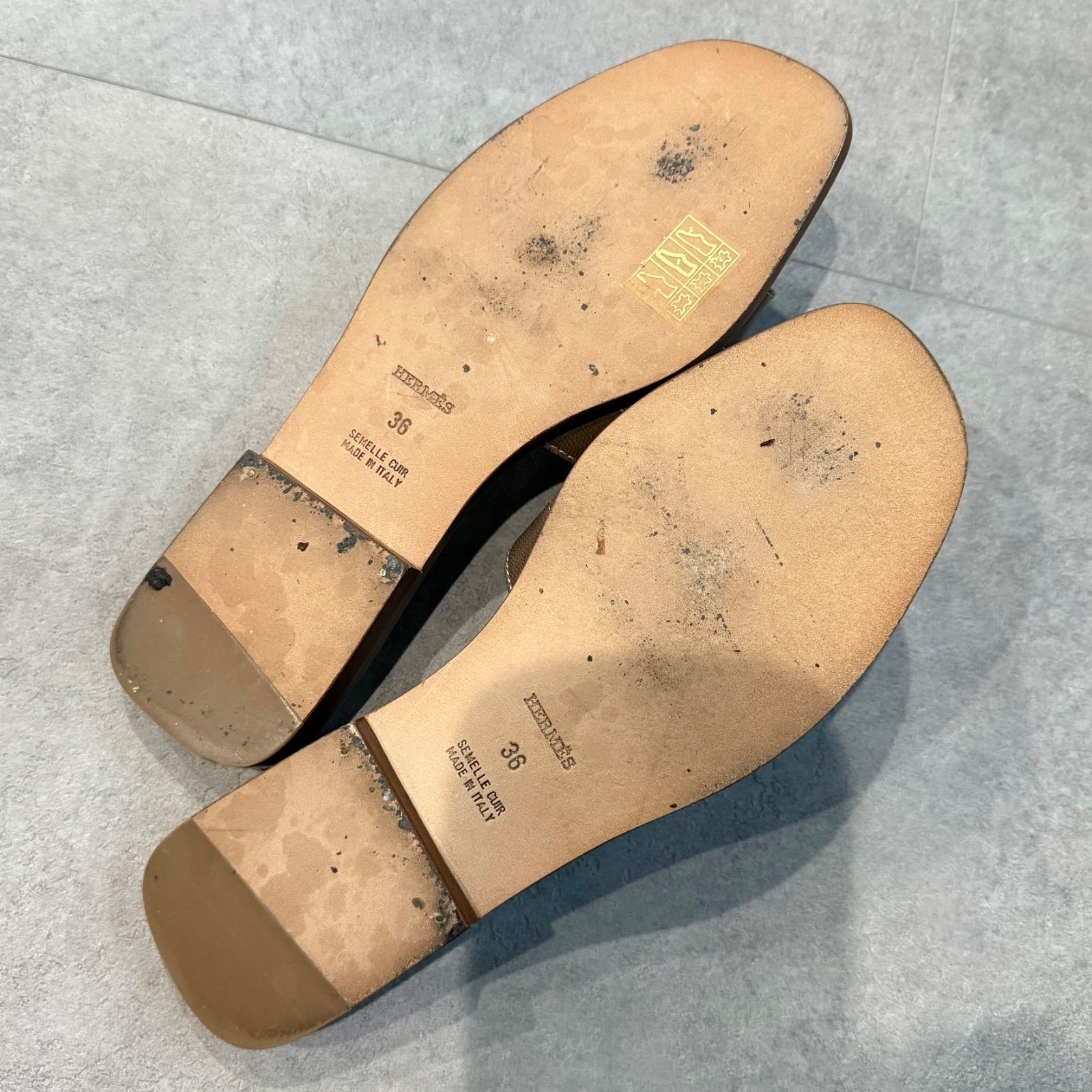 エルメス HERMES オヴァシオン サンダル ミュール 36 楽天市場】エルメス HERMES サンダル レディース オラン 37.5 24cm 靴