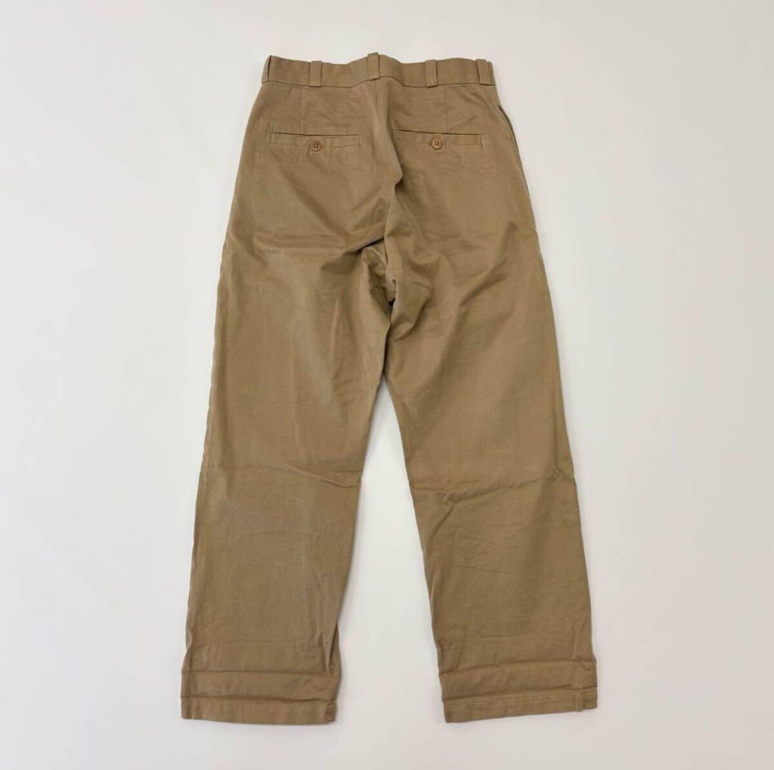 YAECA 　チノクロスパンツ　ストレート　サイズ32 チノクロスパンツ 