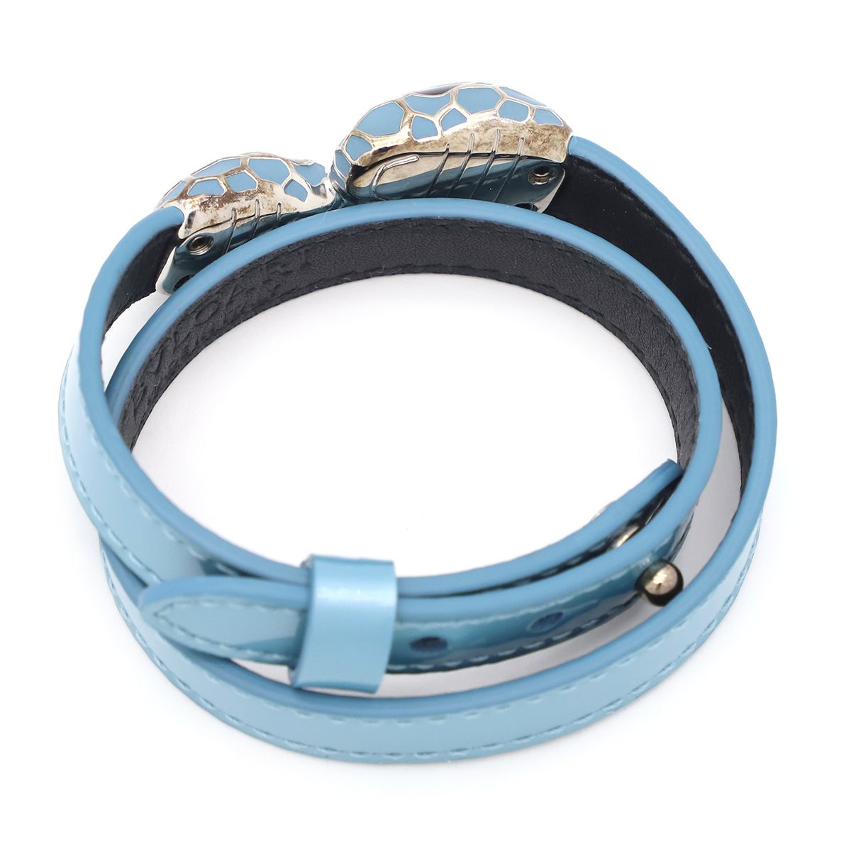 ブルガリ BVLGARI ブレスレット セルペンティ フォーエバー レザー