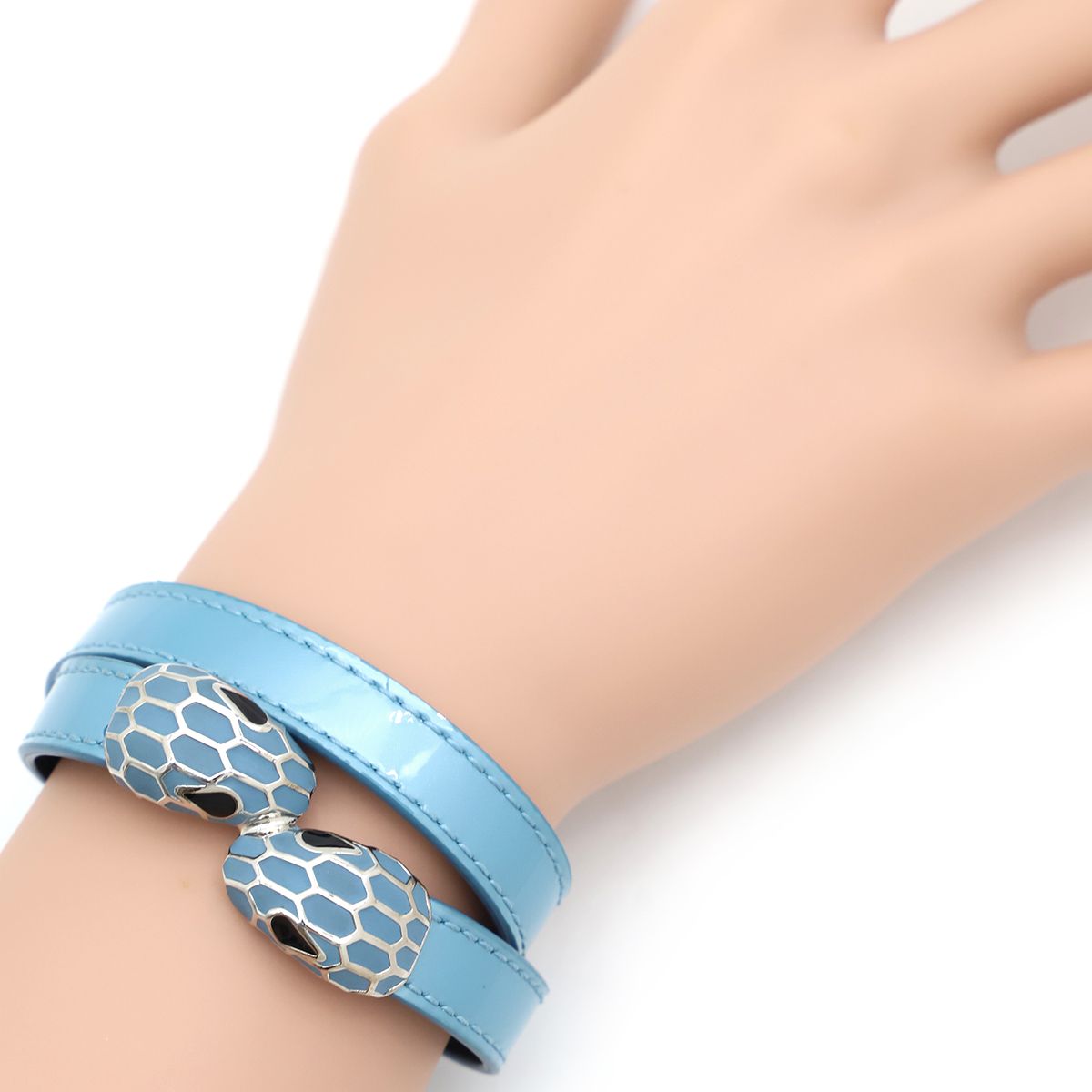 ブルガリ BVLGARI ブレスレット セルペンティ フォーエバー レザー