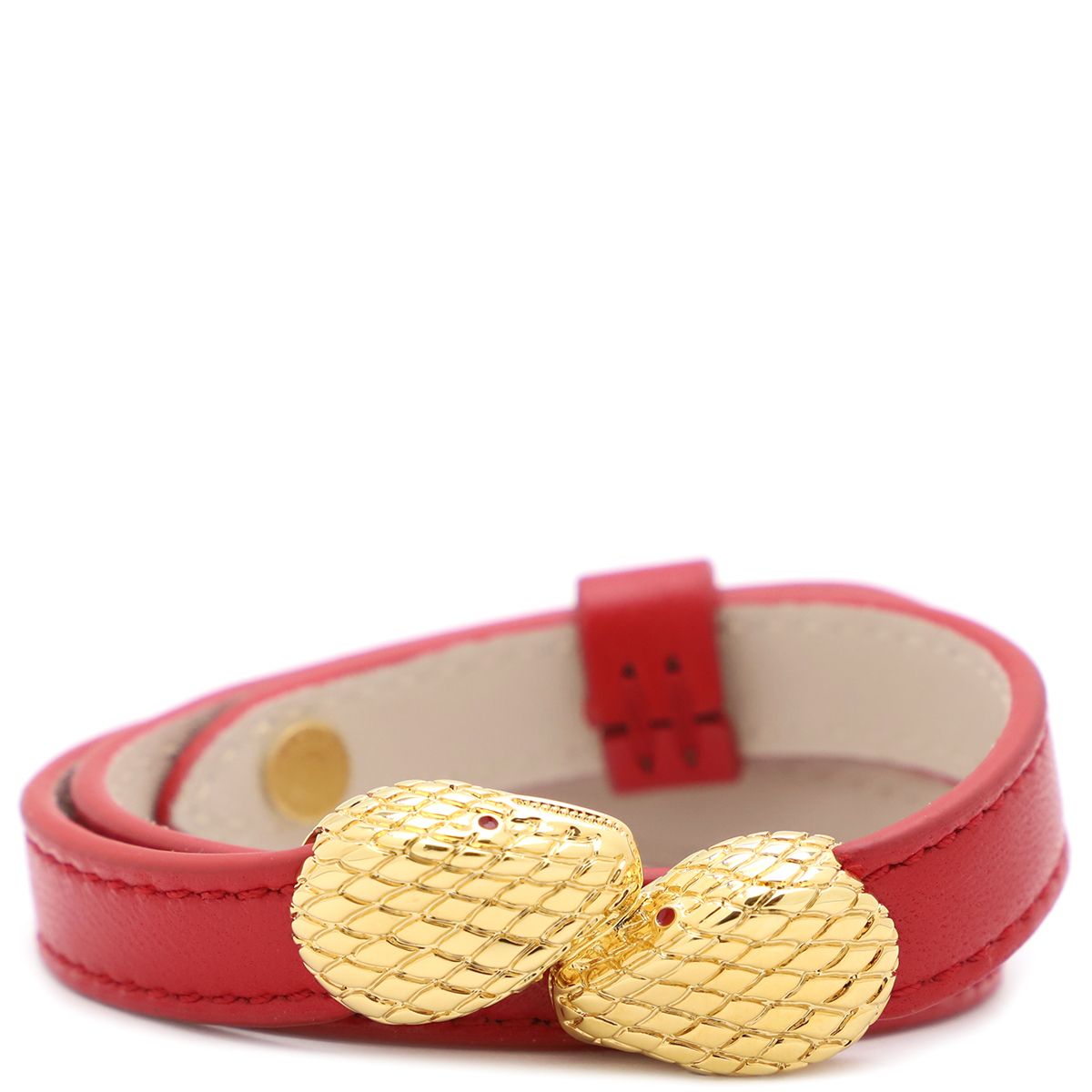 ブルガリ BVLGARI ブレスレット セルペンティ フォーエバー レザー