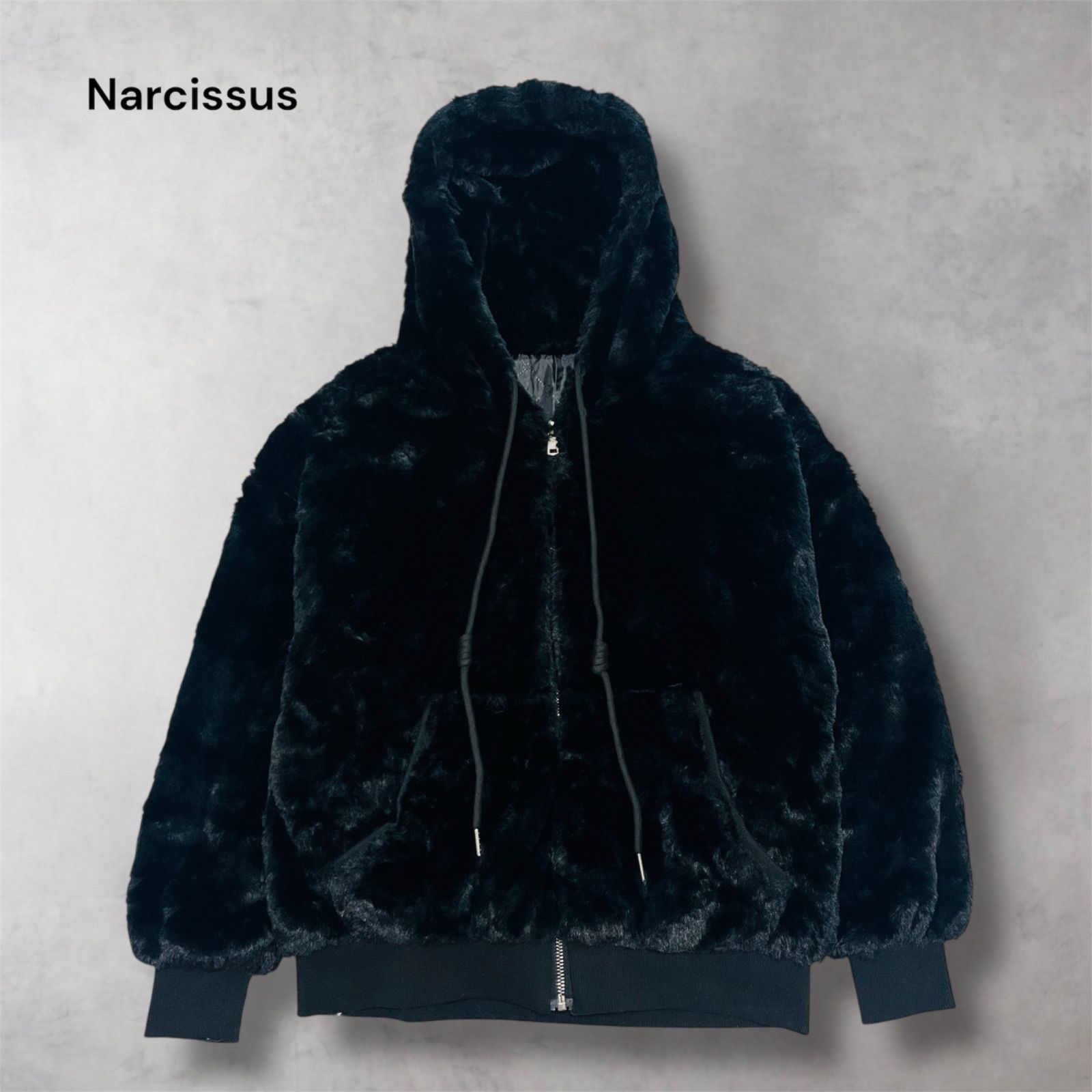 ナルシスファー付きジャケット ナルシスファー付きジャケット