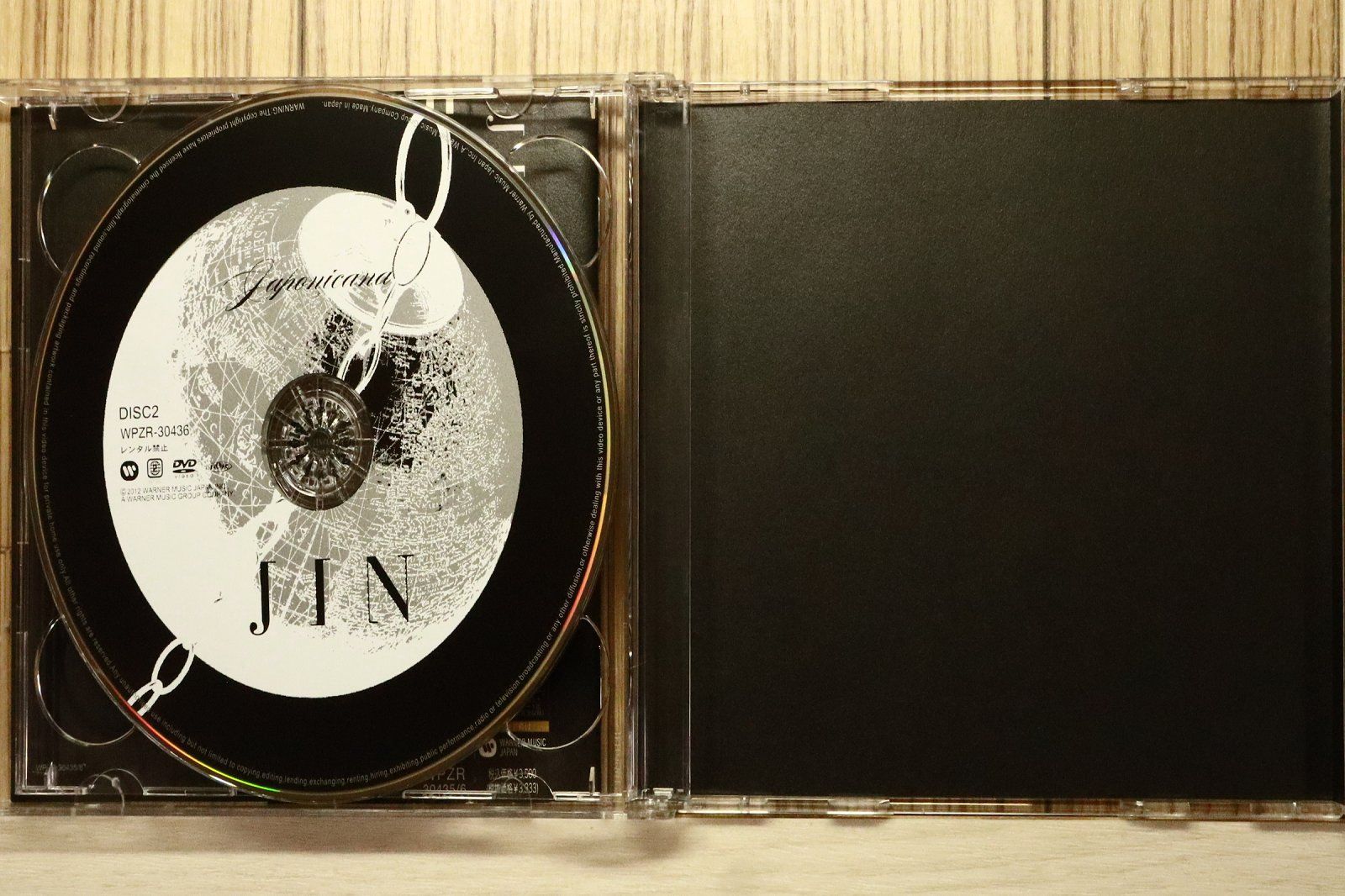 国内盤CD☆赤西仁/Jin Akanishi□ JAPONICANA(初回限定盤)(DVD付き