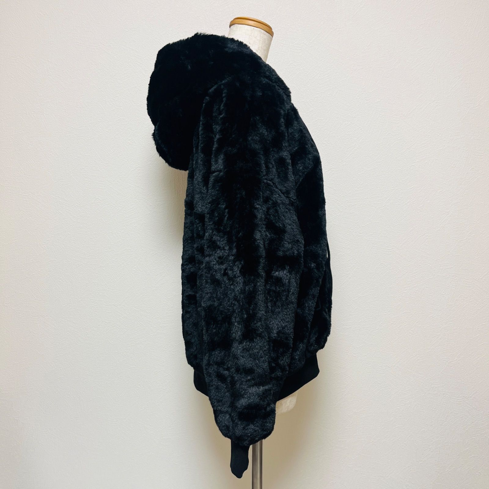 ナルシス Narcissus フェイクファー ジップアップ パーカー ジャケット