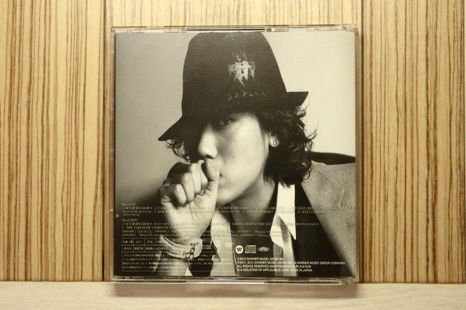 国内盤CD☆赤西仁/Jin Akanishi□ JAPONICANA(初回限定盤)(DVD付き