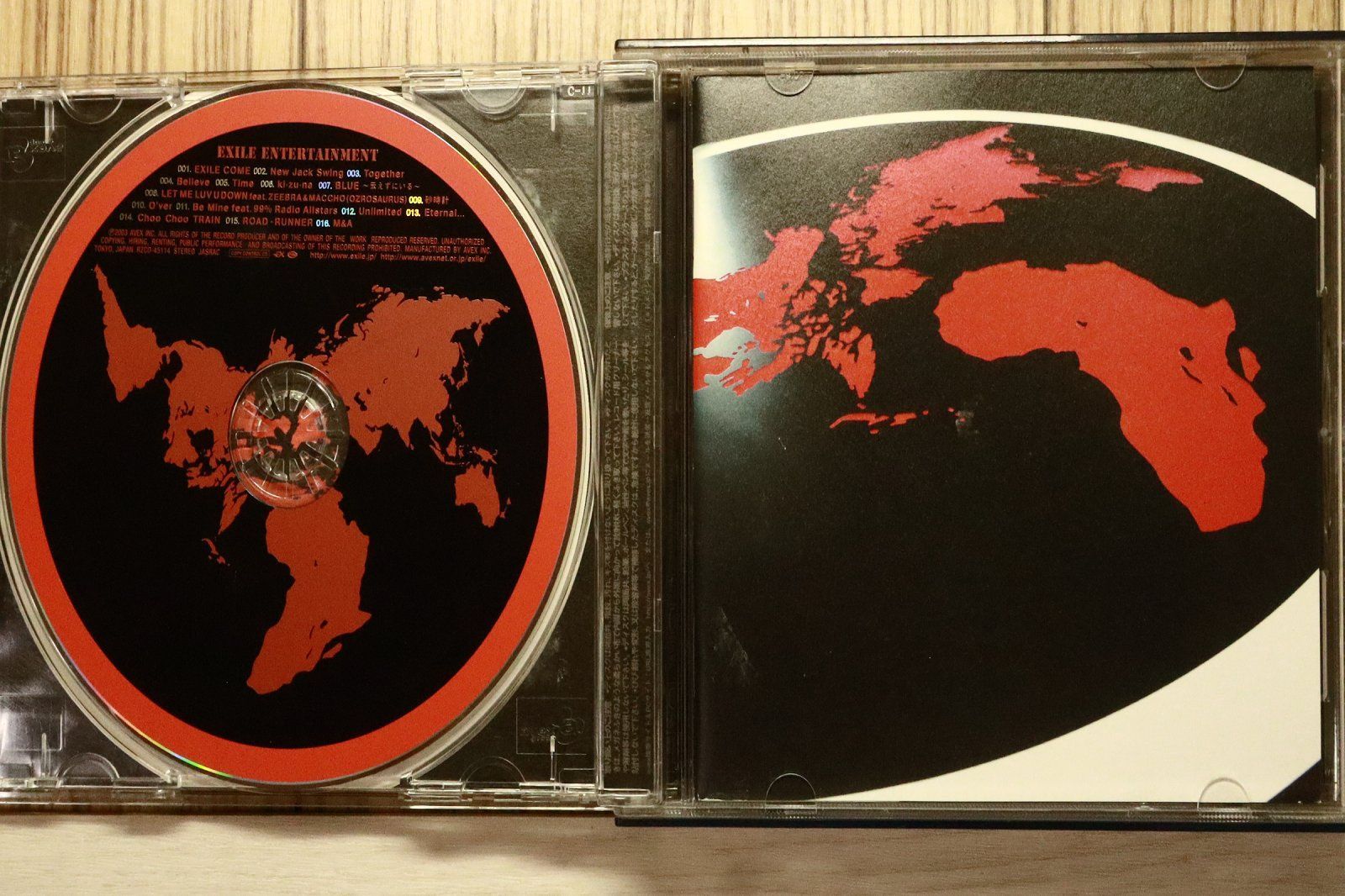 国内盤CD☆エグザイル/EXILE□ EXILE ENTERTAINMENT(初回生産限定