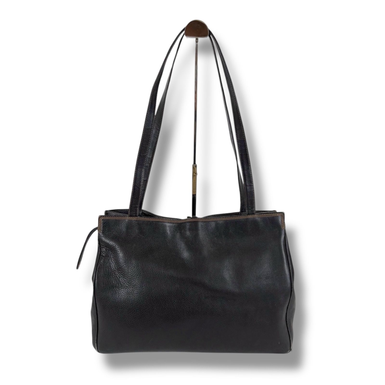 ブラックトートロエベフラメンコラージ LOEWE ロエベ ショルダーバッグ FLAMENCO LARGE フラメンコ ラージ