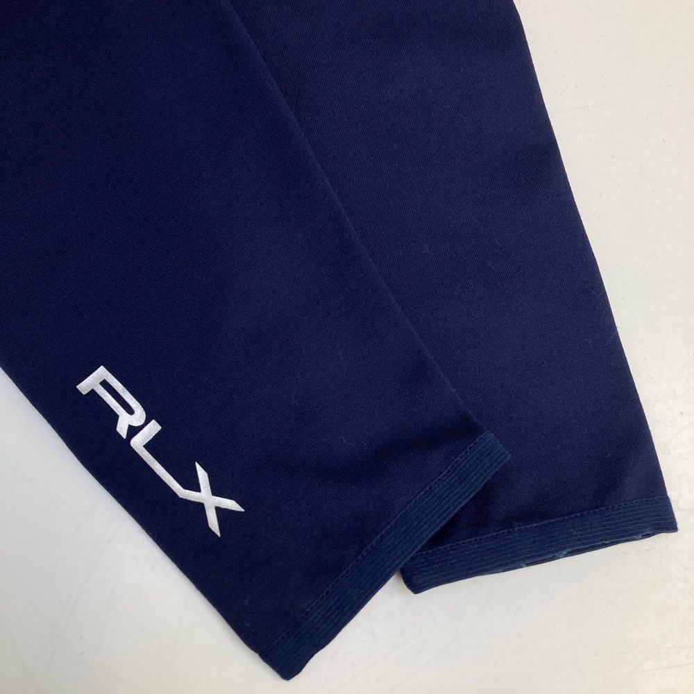 サイズ：S RLX ラルフローレン 裏起毛 ハーフジップ 長袖Tシャツ