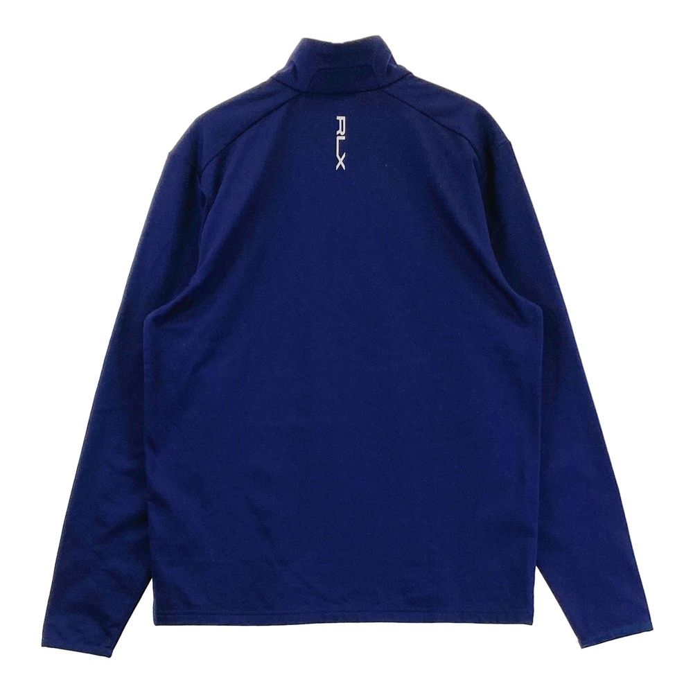 サイズ：S RLX ラルフローレン 裏起毛 ハーフジップ 長袖Tシャツ