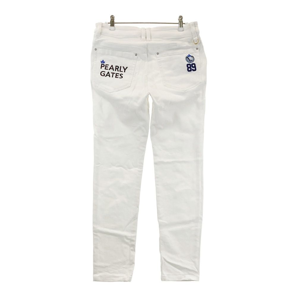 サイズ：1 PEARLY GATES パーリーゲイツ 30周年 パンツ ホワイト系