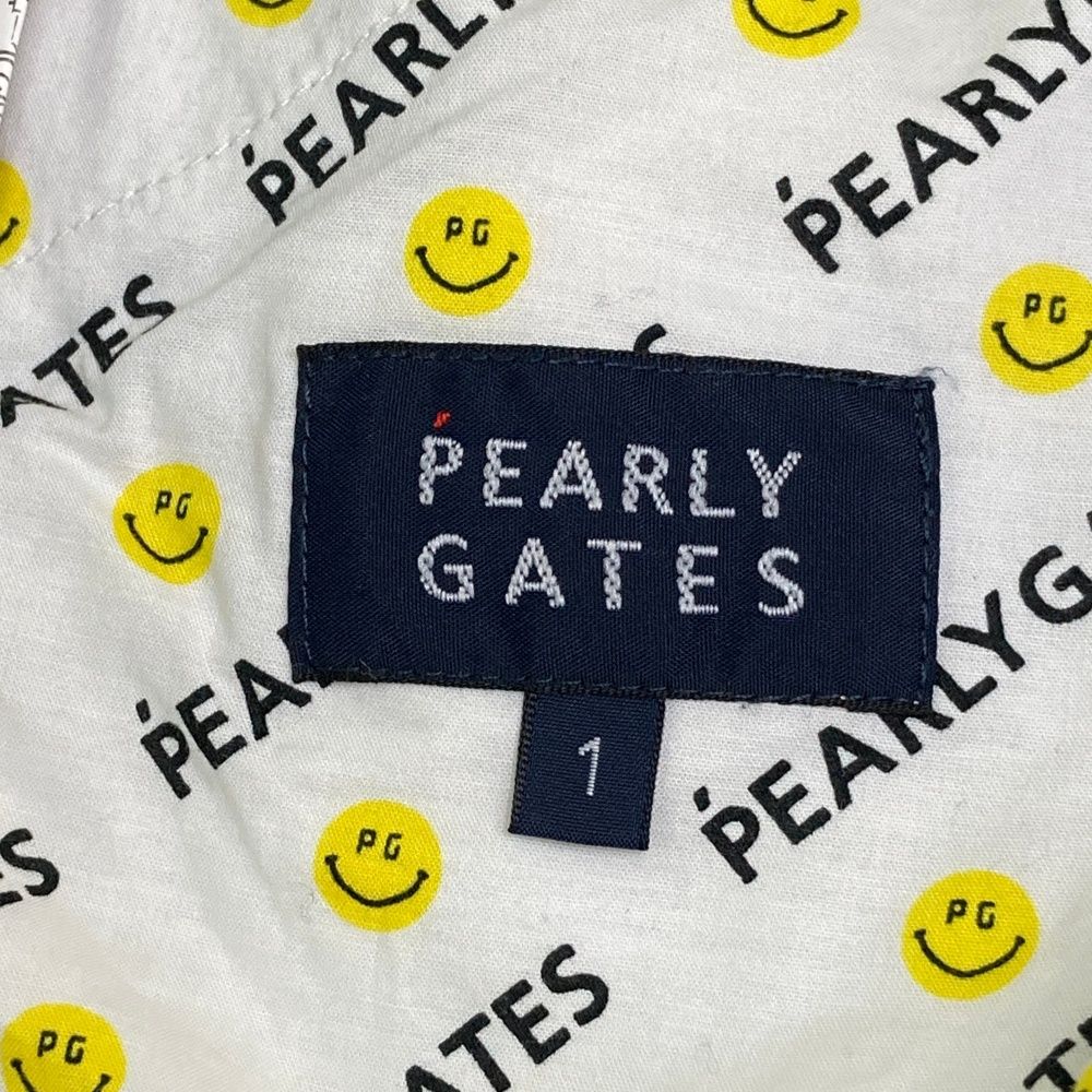 サイズ：1 PEARLY GATES パーリーゲイツ パンツ ニコちゃん ホワイト系