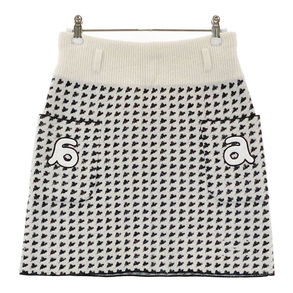 (超美品)アルチビオarchivio ハイネックセーター・スカート サイズ38 サイズ：38 ARCHIVIO アルチビオ ニットスカート ストライプ柄