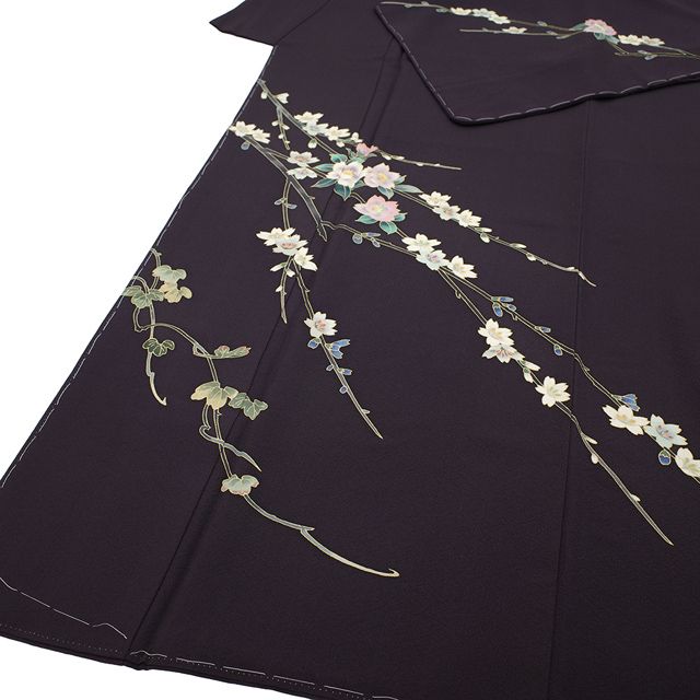 新古品】 訪問着 着物 未使用 フォーマル 正絹 加賀友禅 佐藤潤 作