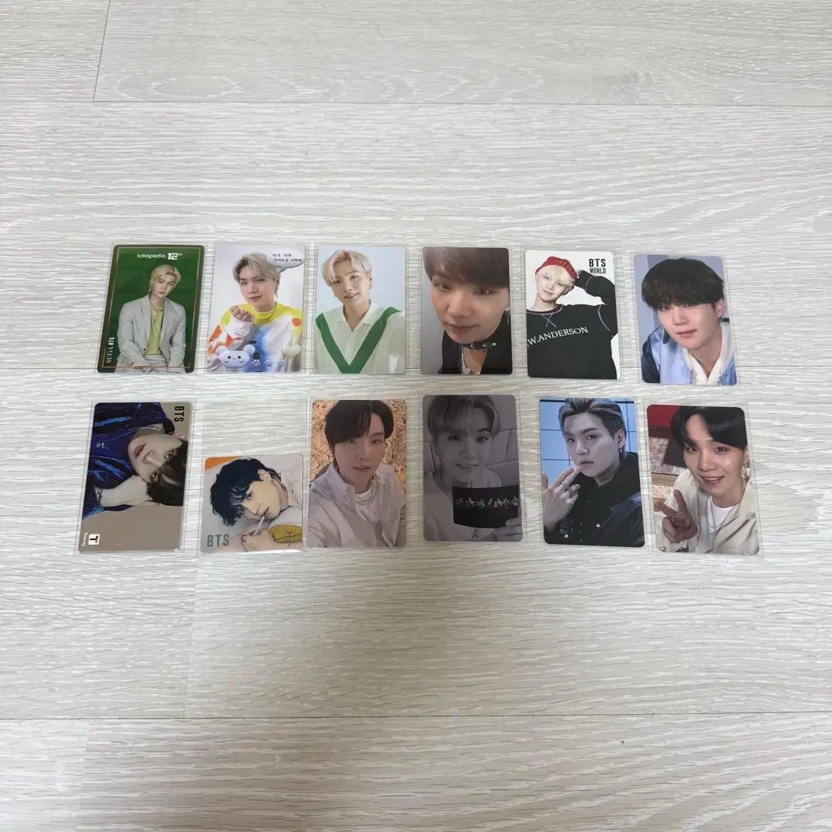 BTS シュガ トレカ まとめ売り) BTS シュガ トレカ bts suga poca - メルカリ