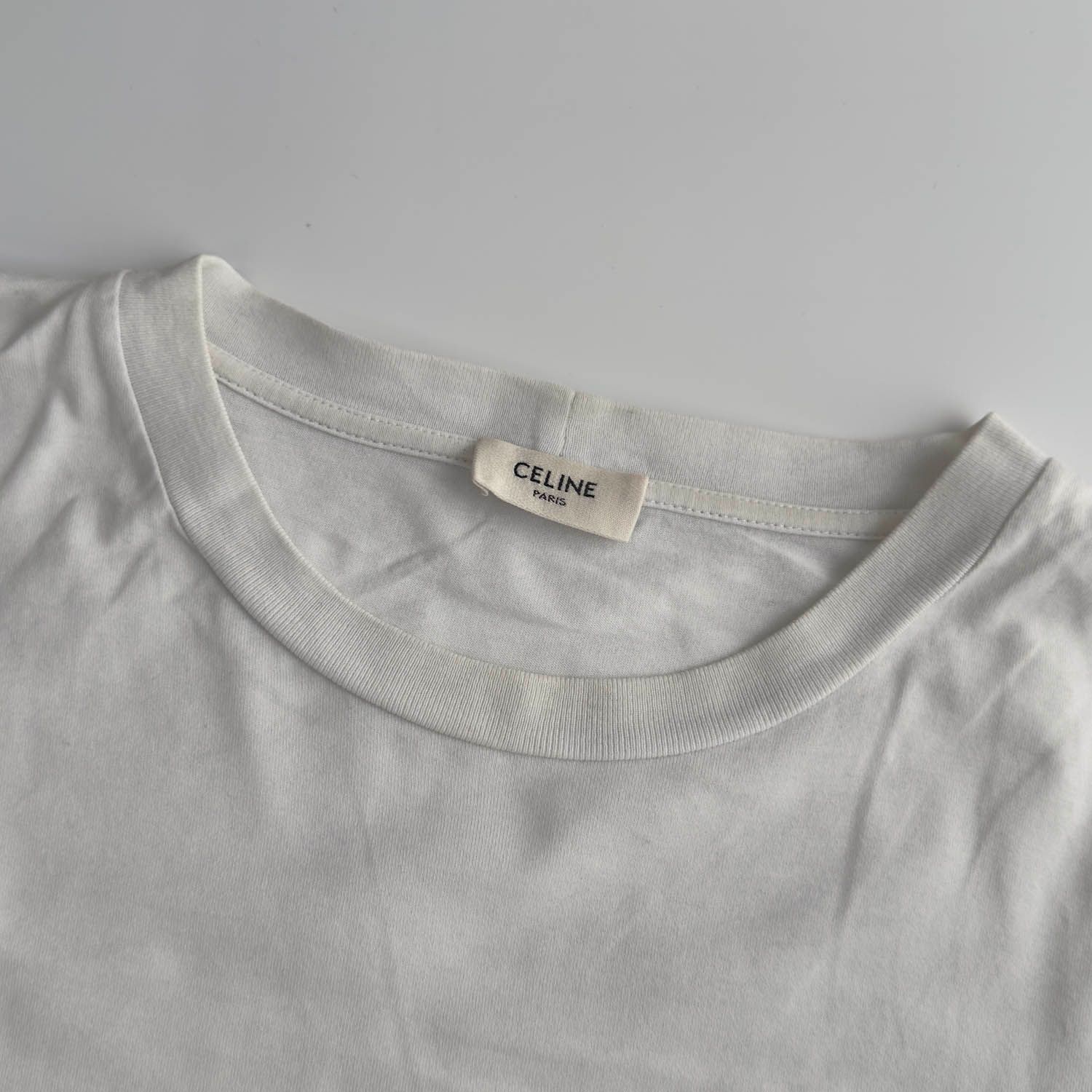 CELINE (セリーヌ) THE DANCING KID フロッキー プリント Tシャツ 半袖