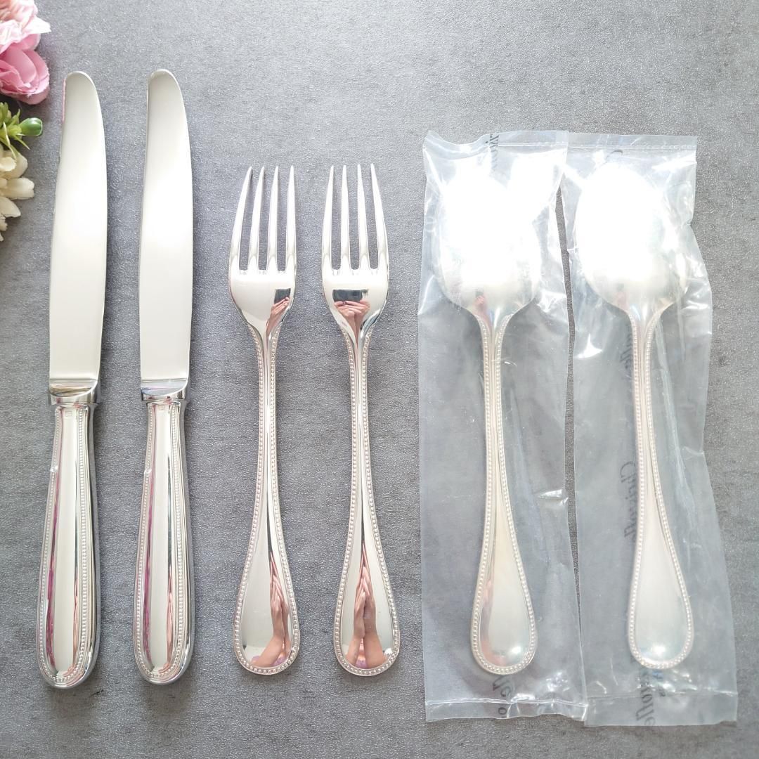 美品 クリストフル パール スタンダードサイズ 未開封含む 6点 - メルカリ