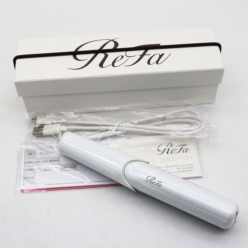 未使用 MTG ReFaリファビューテック フィンガーアイロン RE-AI02A