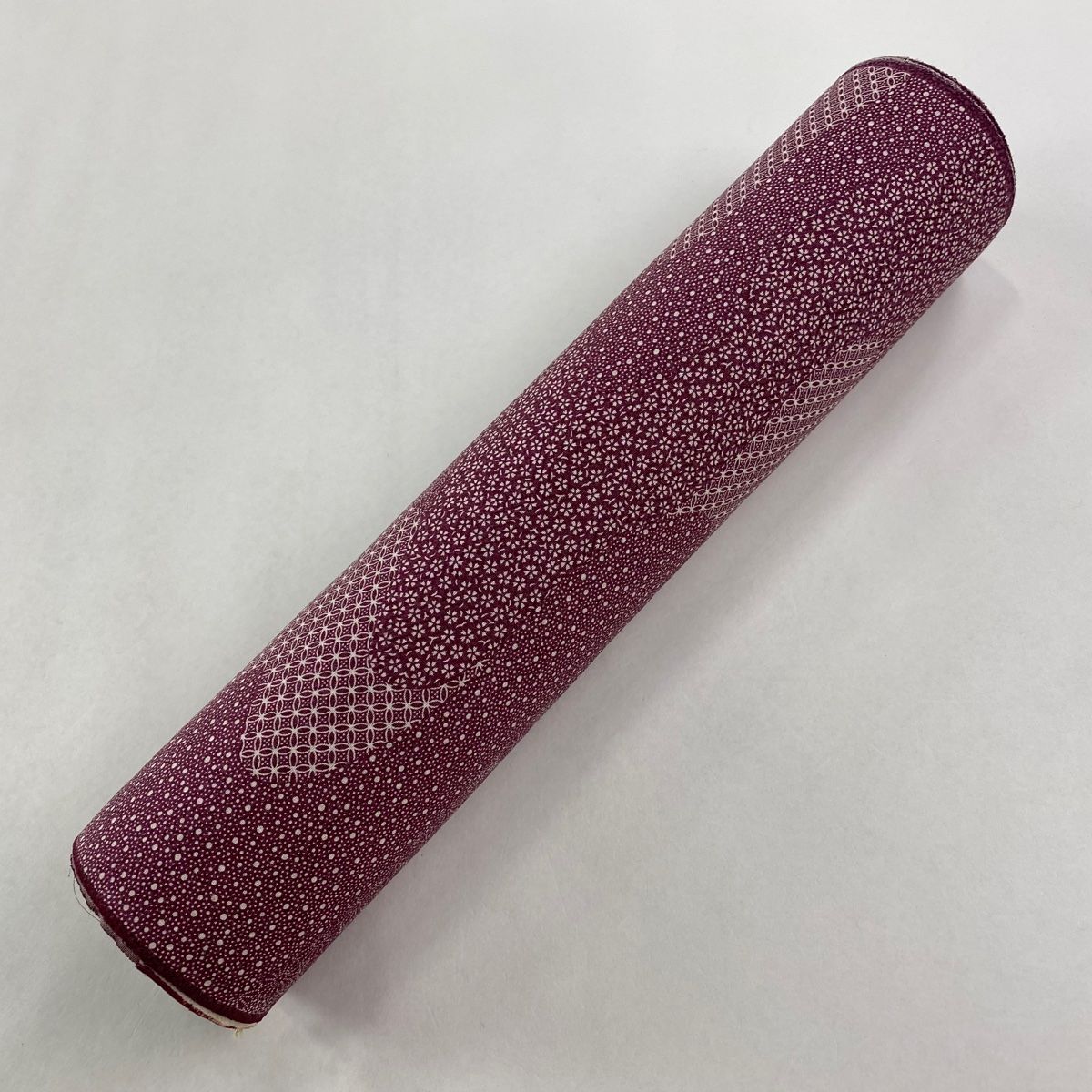 反物 秀品 江戸小紋 落款有り 菊 七宝 赤紫 正絹 【中古】 - メルカリ