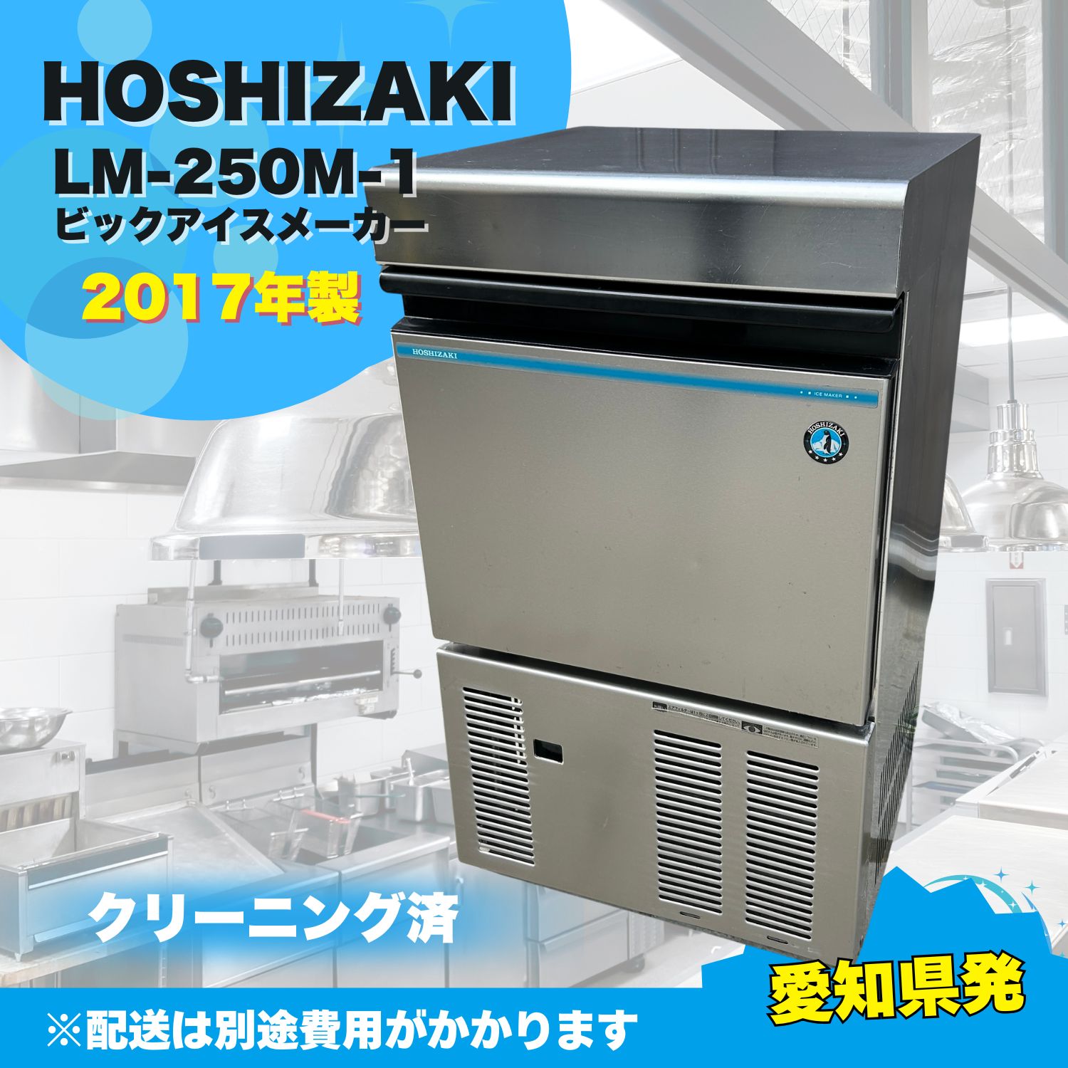 愛知県愛西市】HOSHIZAKI ホシザキ ビックアイスメーカー LM-250M-1