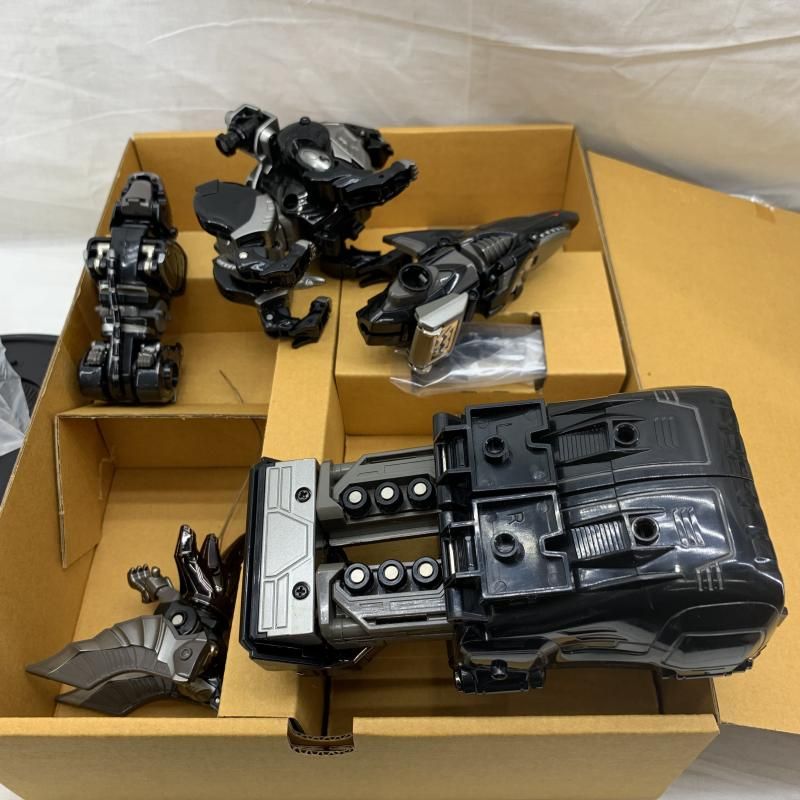 中古】開封 箱変色)DX超合金 GD-21B 百獣合体 ガオキング ブラック