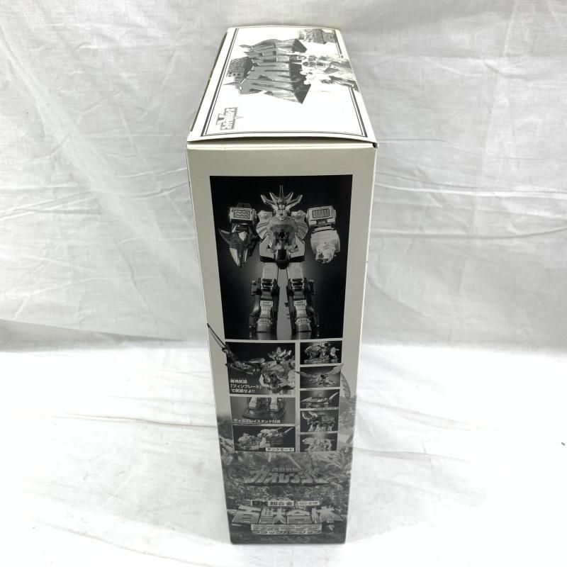 中古】開封 箱変色)DX超合金 GD-21B 百獣合体 ガオキング ブラック