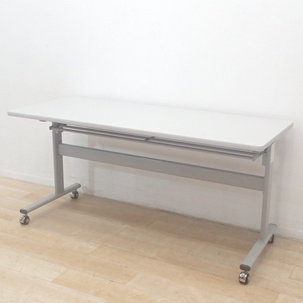 リサイクルデポ鹿児島店 LION製スタッキングテーブル幕板なし 跳ね上げ