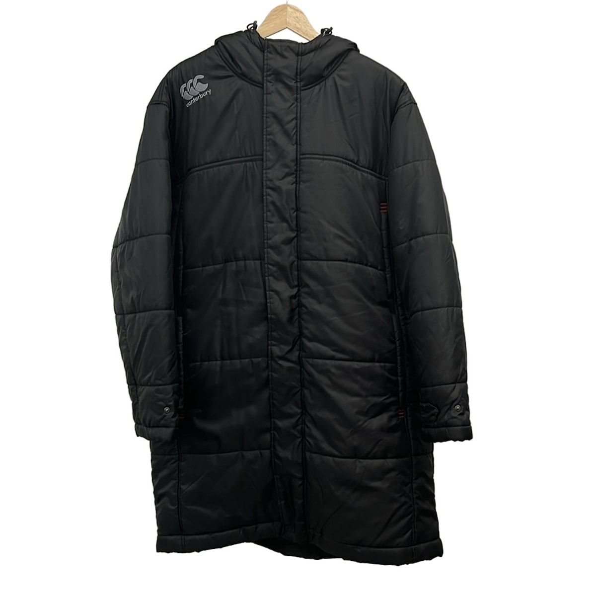 CANTERBURY(カンタベリー) コート サイズL メンズ美品 - 黒 長袖/中綿