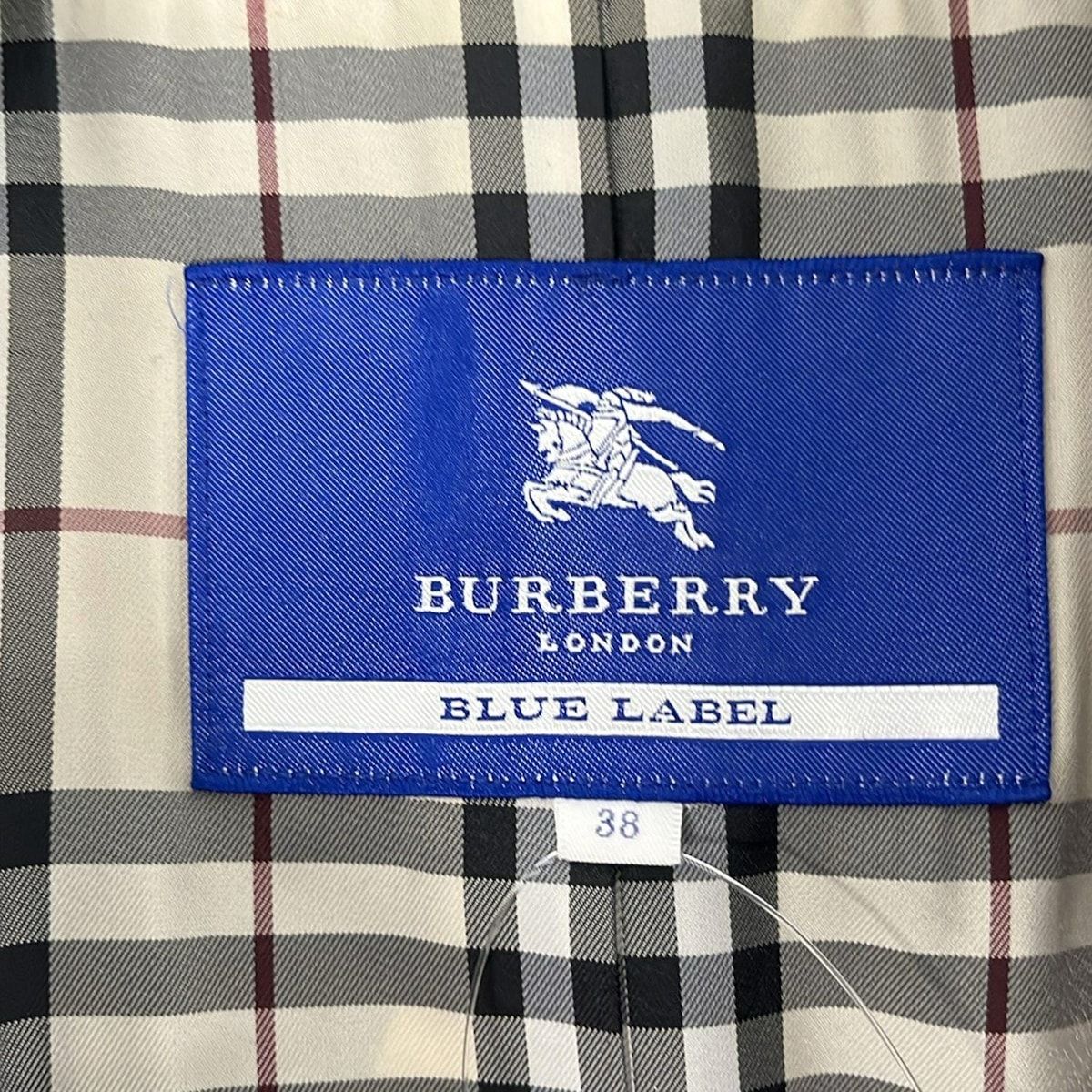 Burberry Blue Label(バーバリーブルーレーベル) コート サイズ38 M