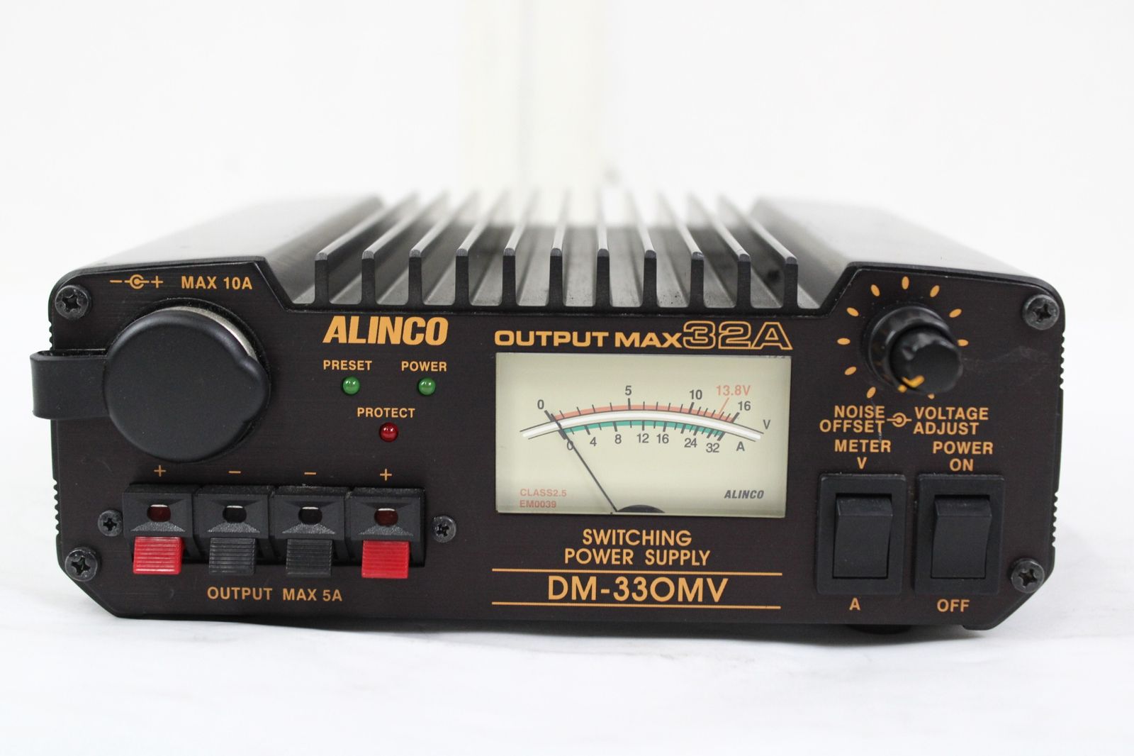 アルインコ ALINCO DM-330MV 　通電確認済 現状品 ALINCO DM-330MV アルインコ 安定化電源 AC100V→DC12V 連続出力30A