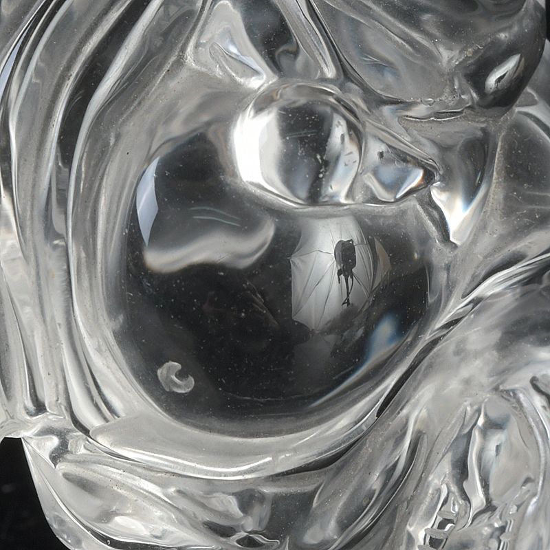 仏教美術 本水晶彫刻 布袋像 仏像 置物 V S346 - メルカリ